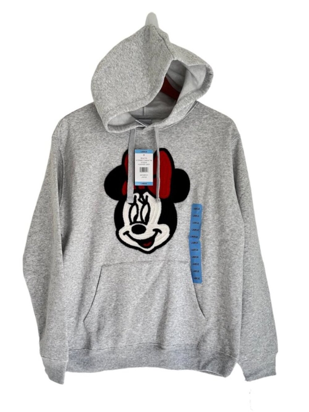 Disney Sam’s Club Minnie Mouse Embroidered Hoodie Sweater Size L